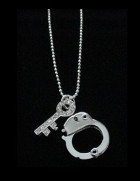 2/3 in. Cuffs n Key Pendant