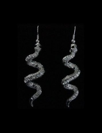 2 in. Snake Earrings