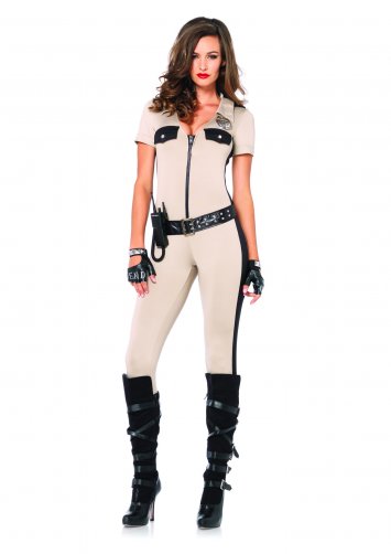 4 PC. Deputy Patdown Costume