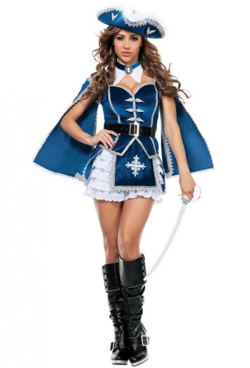 All for You Musketeer Adult Costume