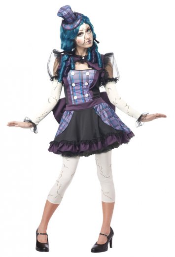 Broken Doll Adult Costume