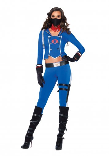 CI Joe Cobra Girl Costume