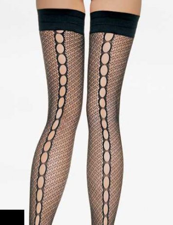 Crochet Net Thigh Highs