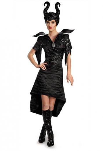 Disney Maleficent Deluxe Glam Christening Gown Adult Costume