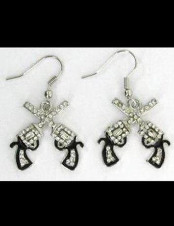 Double Gun Earrings