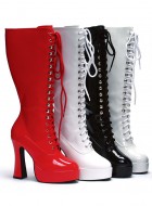 Easy 5 Inch Lace-Up Knee High Boots