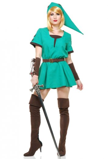 Elf Warrior Princess Adult Costume