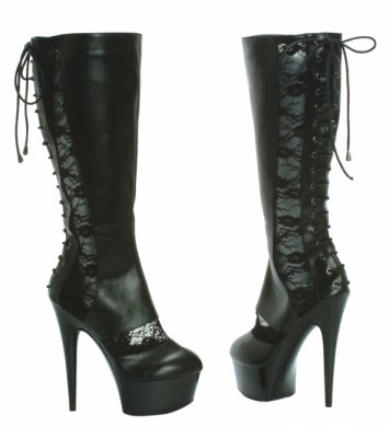 Ellie Shoes Boots With Lace Up Back