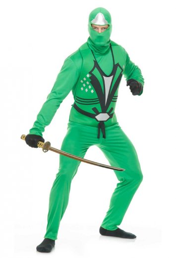 Green Ninja Avengers Series II Adult Costume