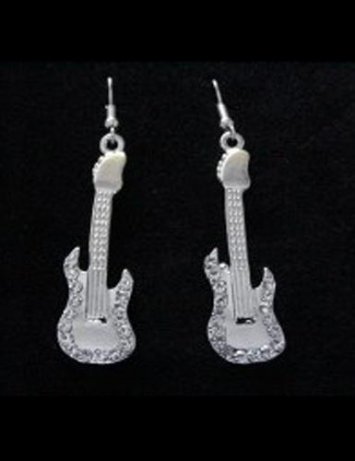 Guitar Earrings