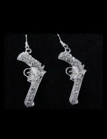 Gun Earrings