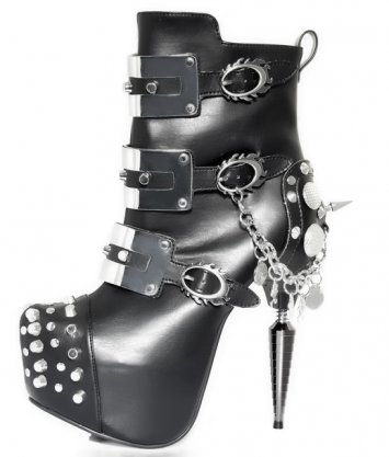 Hades Athena Studded Platform Boots