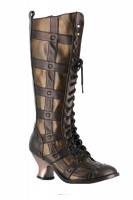 Hades Dome Knee High Rivet Boots