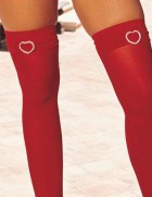 Heart Buckle Stockings