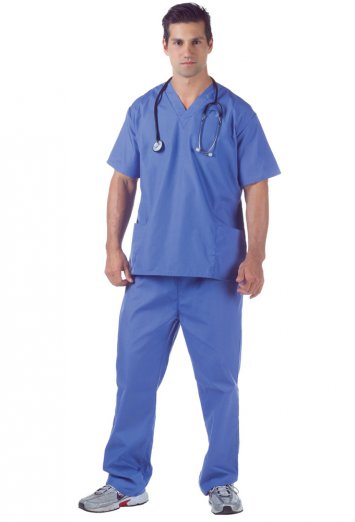 Hospital Scrubs Adult Costume