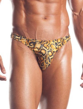 Leopard Thong