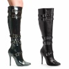 Lexi 5 Inch Knee High Boots With Buckles