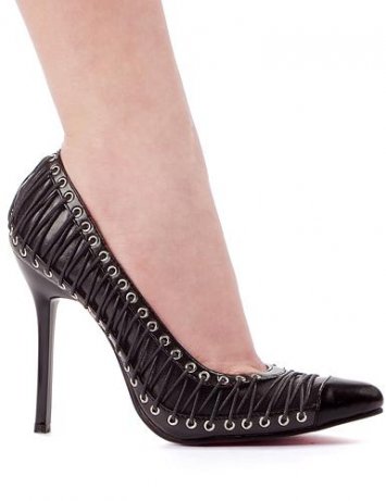 Lolita 4 Inch Lace Up Heel