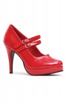 Mary Jane 4 Inch Double Strap Heel
