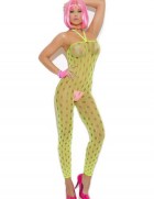 Neon Polka Dot Bodystocking