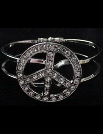 Peace Sign Bracelet