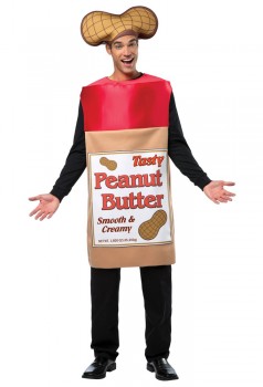 Peanut Butter Jar Adult Costume