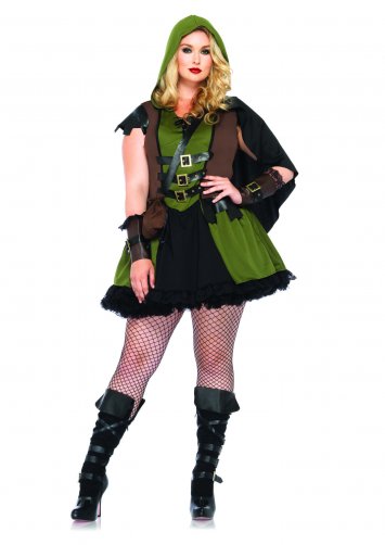 Plus Size Darling Robin Hood Costume