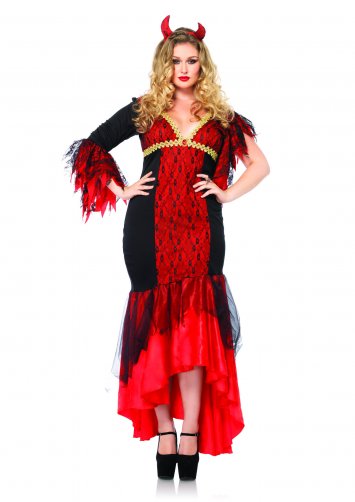 Plus Size Diva Devil Costume