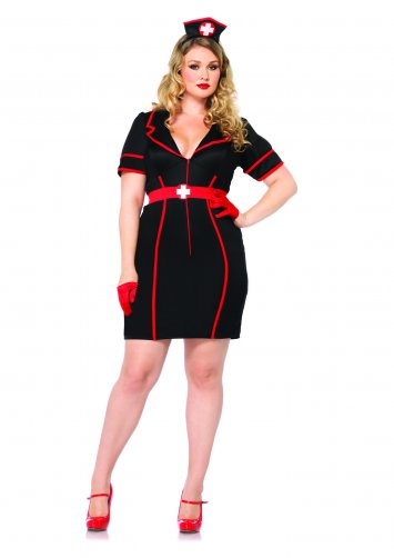 Plus Size Naughty Night Nurse Costume