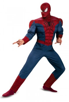 Plus Size Spider-Man Movie 2 Muscle Costume