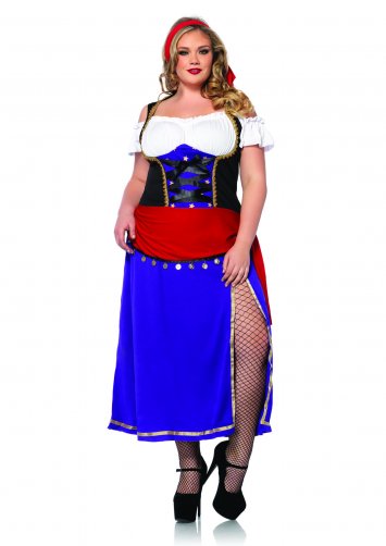 Plus Size Traveling Gypsy Costume