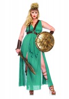 Plus Size Warrior Maiden Costume