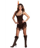 Pocahottie Indian Costume