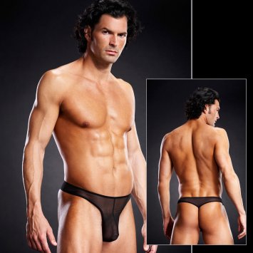 Pro-Mesh G-String Black