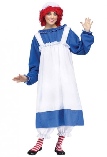 Raggedy Ann Adult Costume