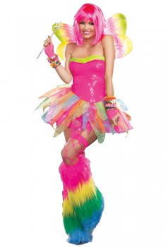 Rainbow Fairy Adult Costume