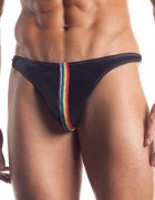Rainbow Stripe Thong