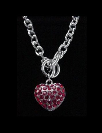 Red Heart Necklace