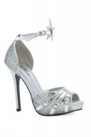 Sparkler 5 Inch Glitter Platform Sandal