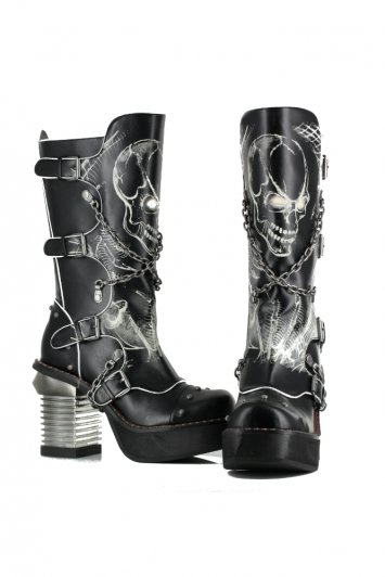 Spawn Knee High Punk Boots