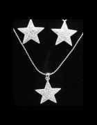 Star Necklace & Earrings Set