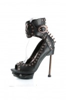 Steam Machine Peep Toe Heel