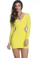 Sunni Cut-Out Bodycon Mini Dress