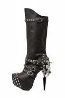 Valda Skull and Spike Boots