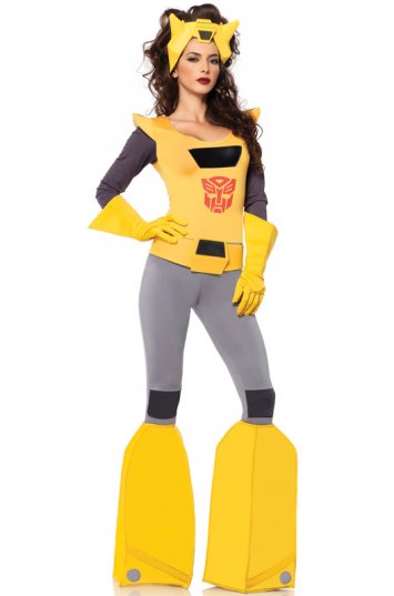 Womens Transformers Bumble Bee Costume